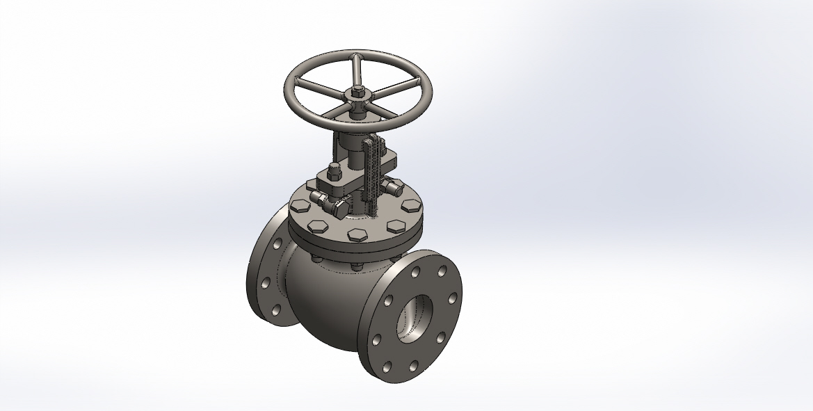 Solidworks中的SDNR阀门设计